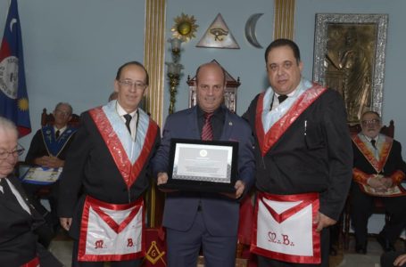 Vereador Sargento Mello foi homenageado pela Loja Maçônica Fidelidade Mineira