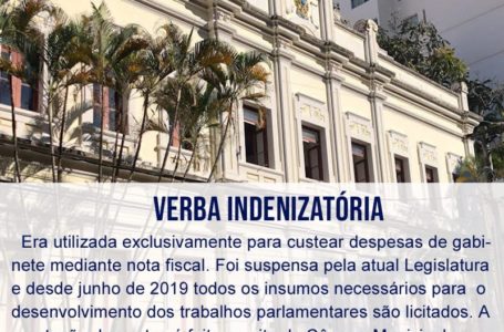 A VERDADE SOBRE A VERBA DE GABINETE