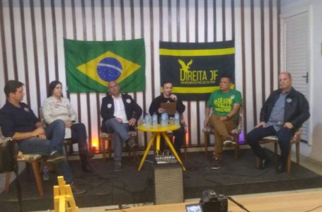 Encontro de candidatos apoiados pelo Movimento Direita JF