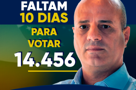 Faltam 10 dias para votar 14.456